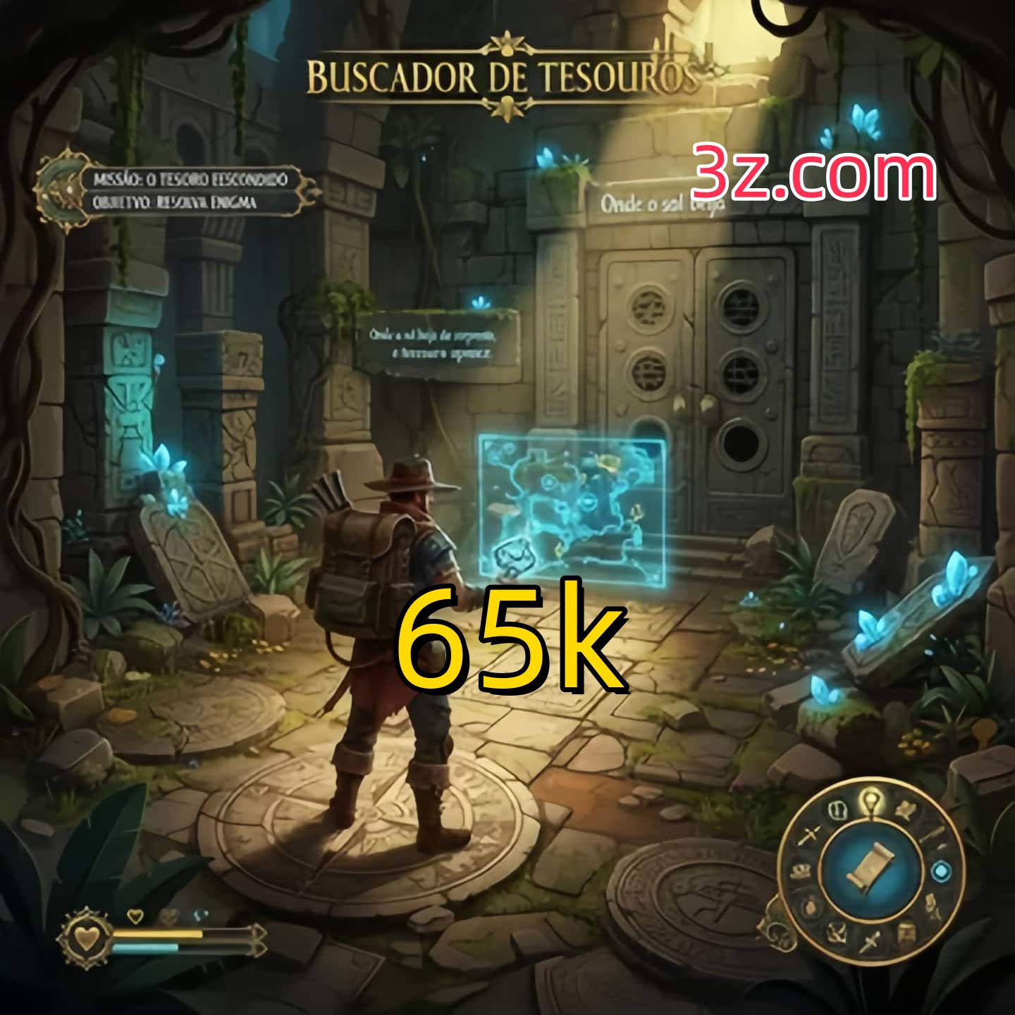 65k: Jogos de Caça-Níqueis-Altas Recompensas, Roleta-Velocidade, Blackjack-Desafios Máximos